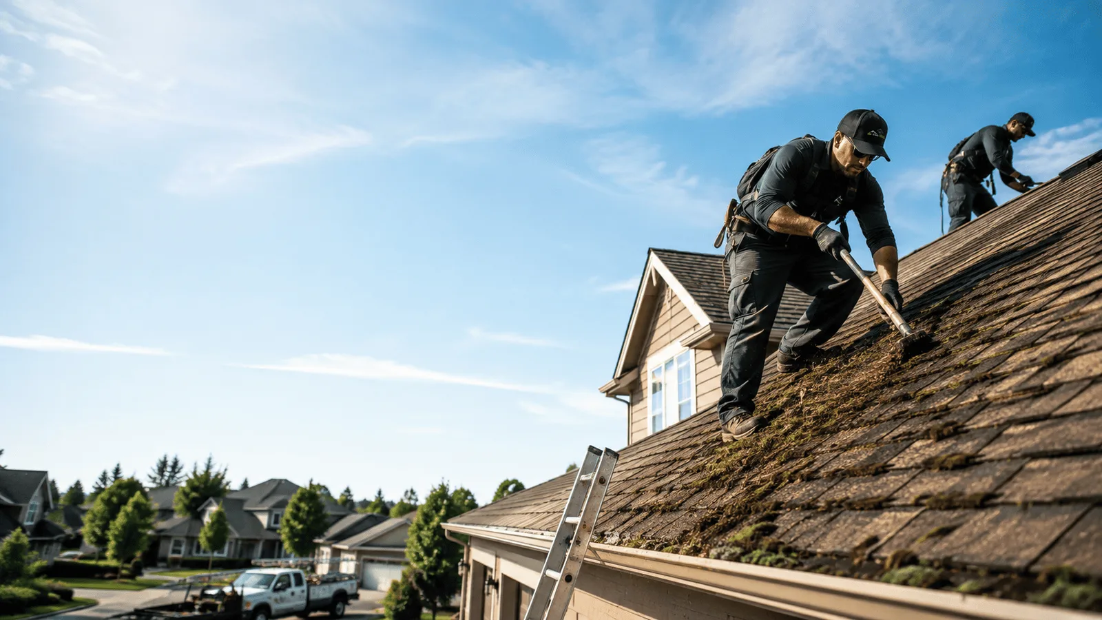 Roof Moss Removal in Netawaka, KS near me